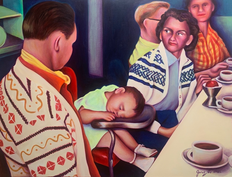 The Silence Between by artist Janus Lee